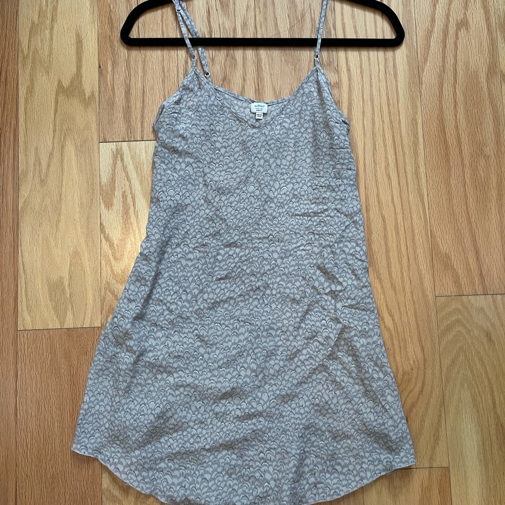 Aritzia Silk Slip Dress